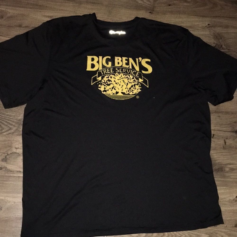Big Ben’s tree service polyester workout shirt- XL